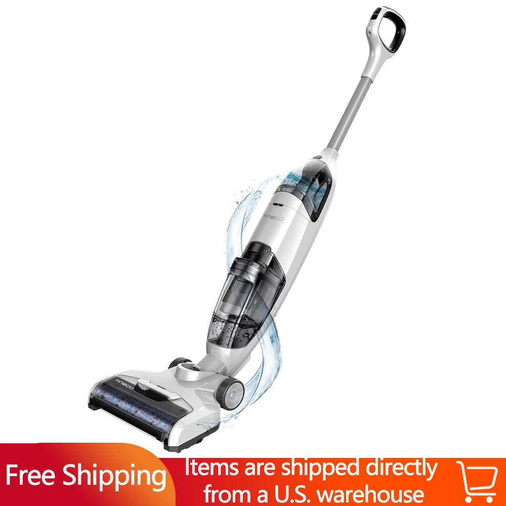 Cordless Wet/Dry Vacuum Cleaner and Hard Floor Washer Wireless Portable Cleaning Appliances Home